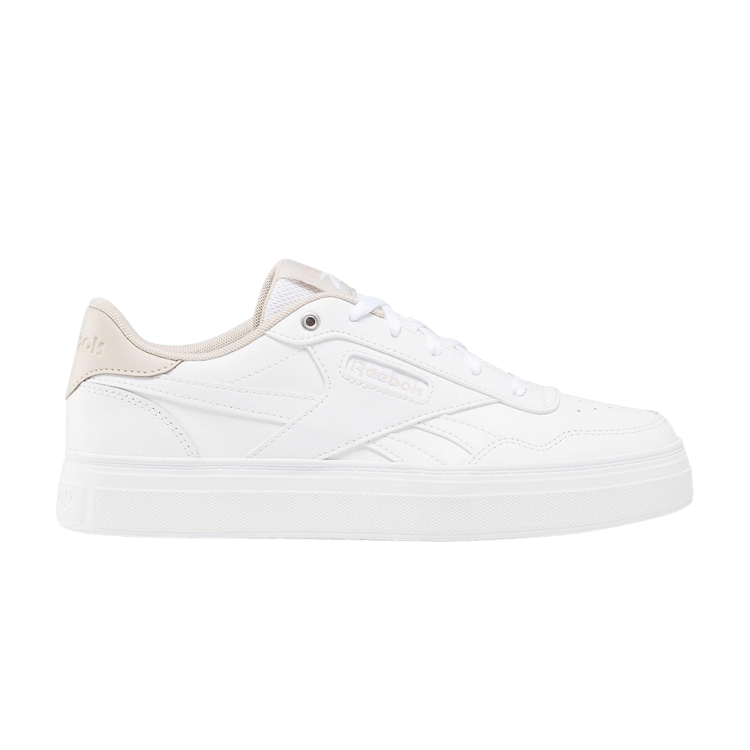 Reebok Wmns Court Advance Bold 'White Pink Stucco' — Cloud White/Moonstone/Pink Stucco