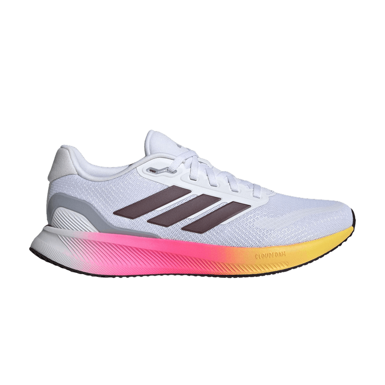 Adidas Wmns Runfalcon 5 'White Lucid Pink' — Cloud White/Aurora Metallic/Core Black