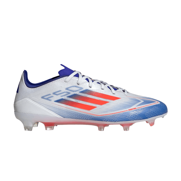 adidas Adizero F50 Pro FG 'Advancement Pack' — Cloud White/Solar Red/Lucid Blue