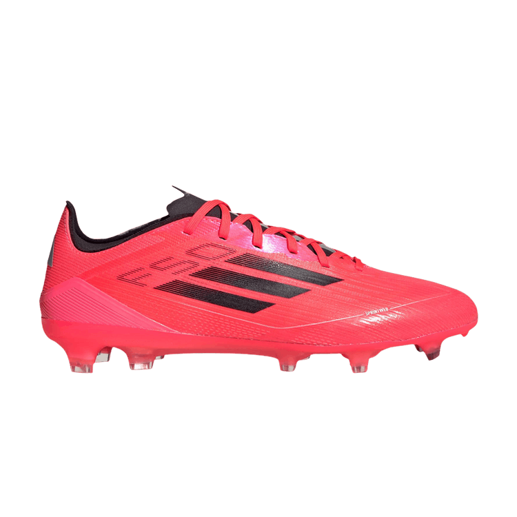 Adidas Adizero F50 Pro FG 'Vivid Horizon Pack' — Turbo/Aurora Black/Platinum Metallic