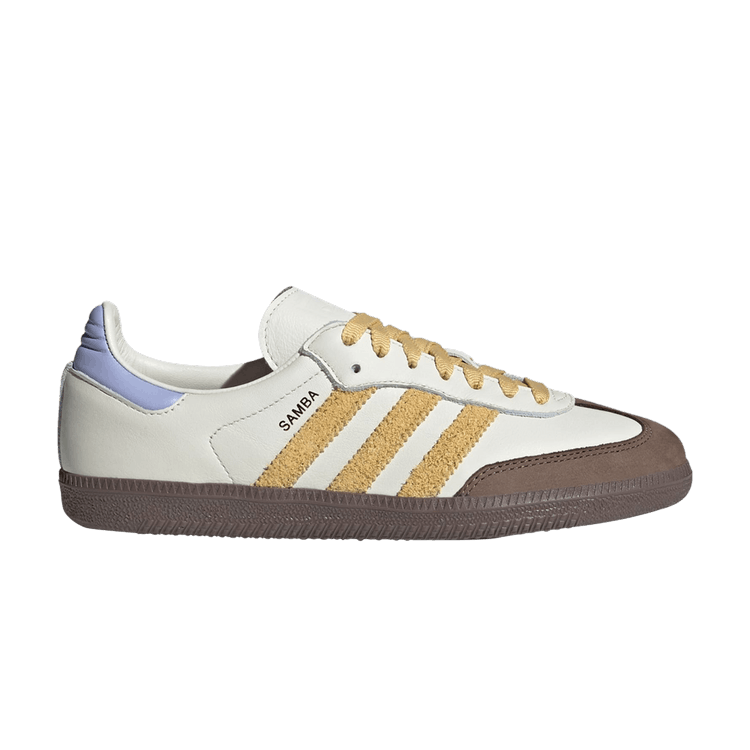 adidas Women's Samba OG 'Oat Violet Tone' — Off White/Oat/Violet Tone
