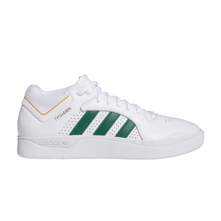 Adidas Tyshawn Remastered 'White Dark Green' — Cloud White/Dark Green/Blue Bird