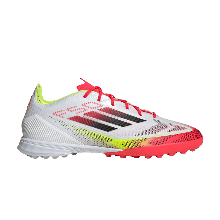 adidas Adizero F50 Pro TF 'Pure Victory Pack' — Cloud White/Core Black/Solar Yellow