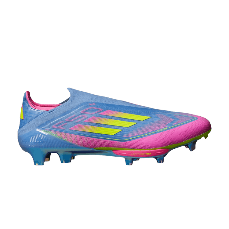 adidas Adizero F50+ FG 'Celestial Victory Pack' — Blue Fusion/Lucid Lemon/Lucid Pink