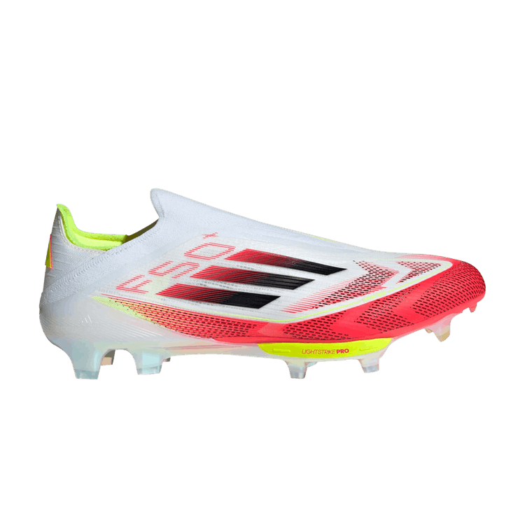 adidas Adizero F50+ FG 'Pure Victory Pack' — Cloud White/Core Black/Solar Yellow