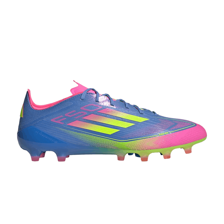adidas Adizero F50 Elite AG 'Celestial Victory Pack' — Blue Fusion/Lucid Lemon/Lucid Pink
