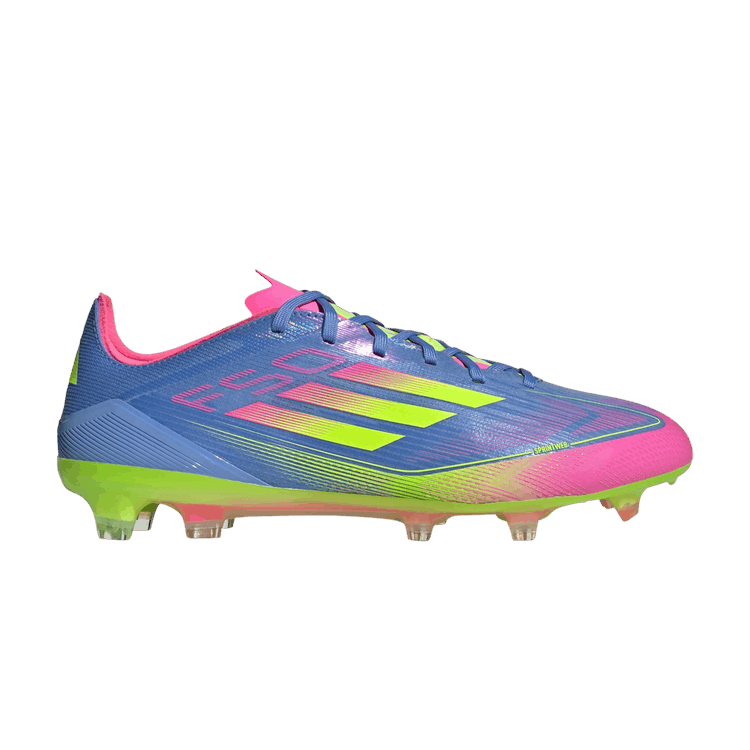 adidas Adizero F50 Pro FG 'Celestial Victory Pack' — Blue Fusion/Lucid Lemon/Lucid Pink