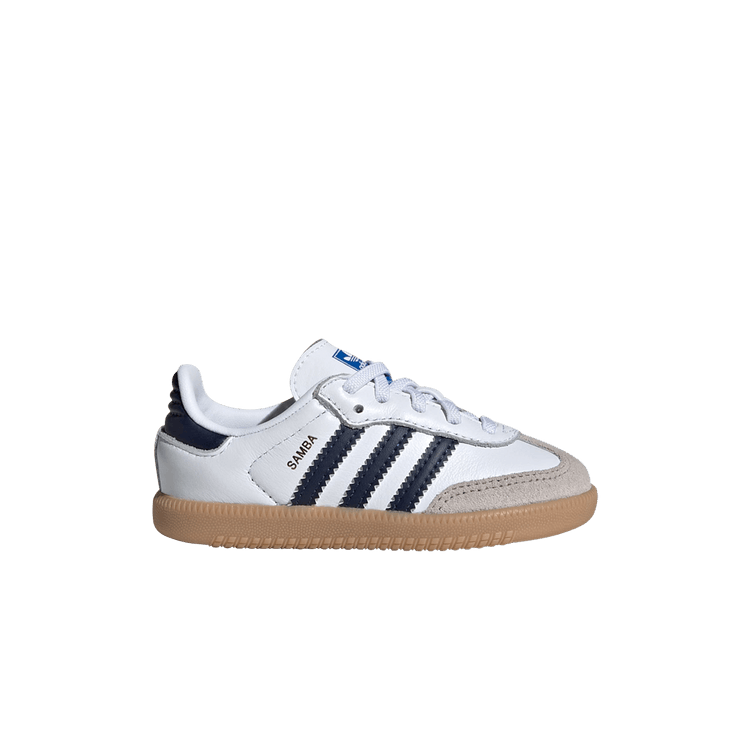 Adidas Samba OG I 'White Night Indigo Gum' — Cloud White/Night Indigo/Gum