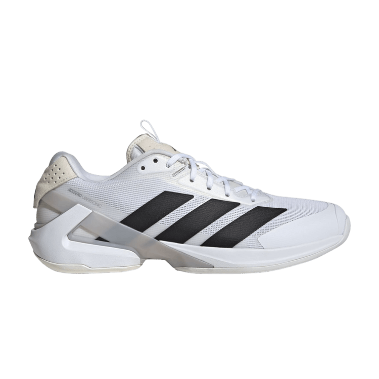adidas Adizero Ubersonic 5 'White Black' — Cloud White/Core Black/Silver Metallic