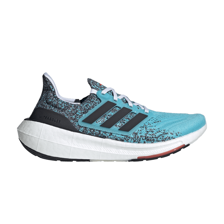 Adidas UltraBoost Light 'Light Aqua Black' — Light Aqua/Core Black/Bright Red