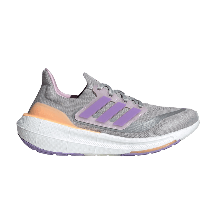 Adidas Wmns UltraBoost Light 'Grey Violet Fusion' — Grey Two/Violet Fusion/Acid Orange