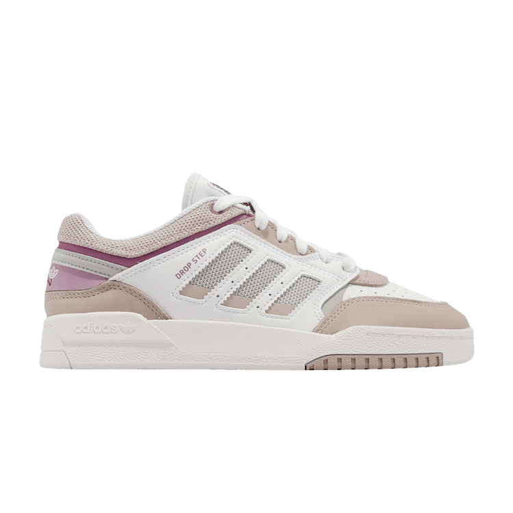 Adidas Wmns Drop Step Low 'White Wonder Natural' — Footwear White/Wonder Natural/Grey Two
