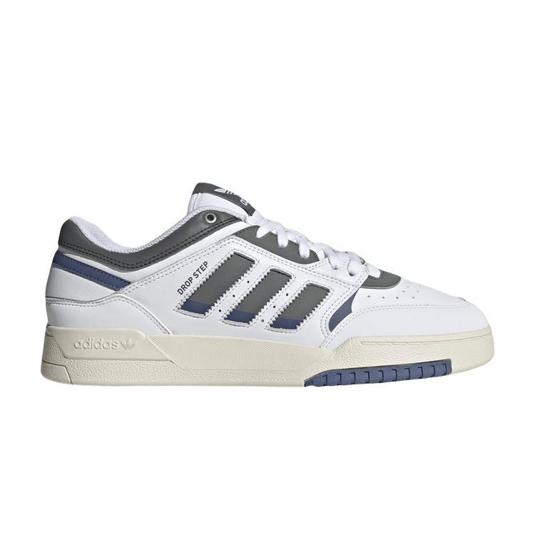 adidas Drop Step Low 'Grey Crew Blue' — Cloud White/Grey Four/Crew Blue
