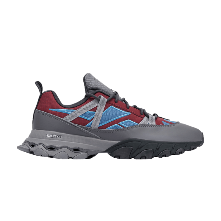 Reebok DMX Trail Shadow 'Cloud Grey Burgundy Steel Blue' — Burgundy/Steel Blue/Cloud Grey