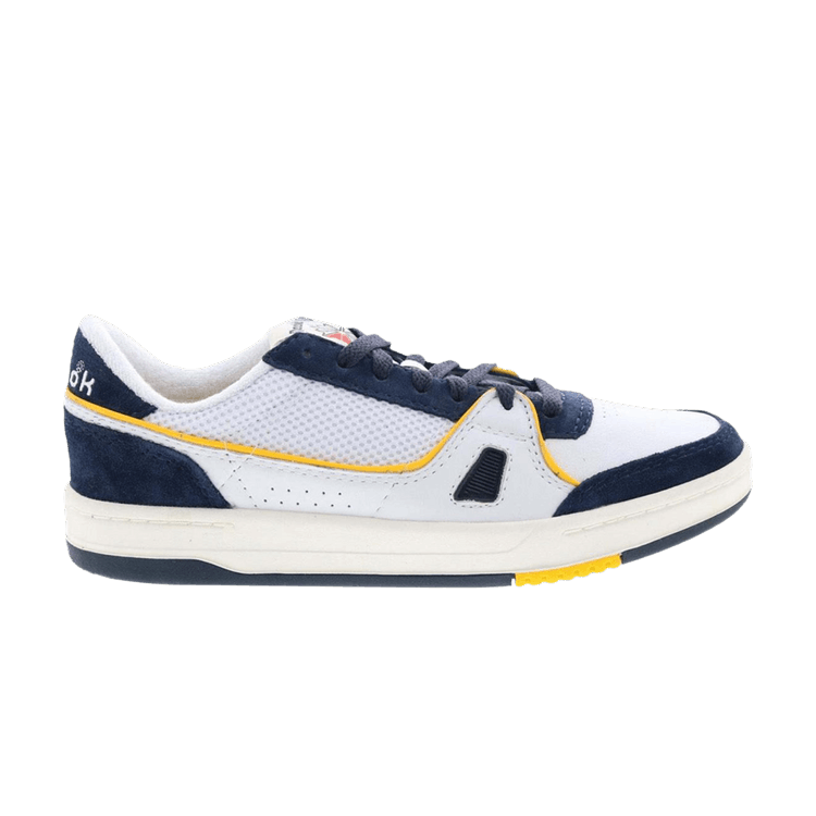 Reebok LT Court 'Power Navy Retro Yellow' — Power Navy/Retro Yellow/Chalk