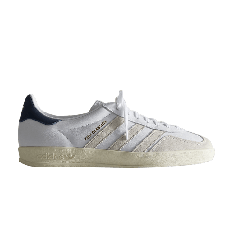 Kith x adidas Gazelle Indoor 'Classics Program - Navy' — White/Collegiate Navy/Off-White