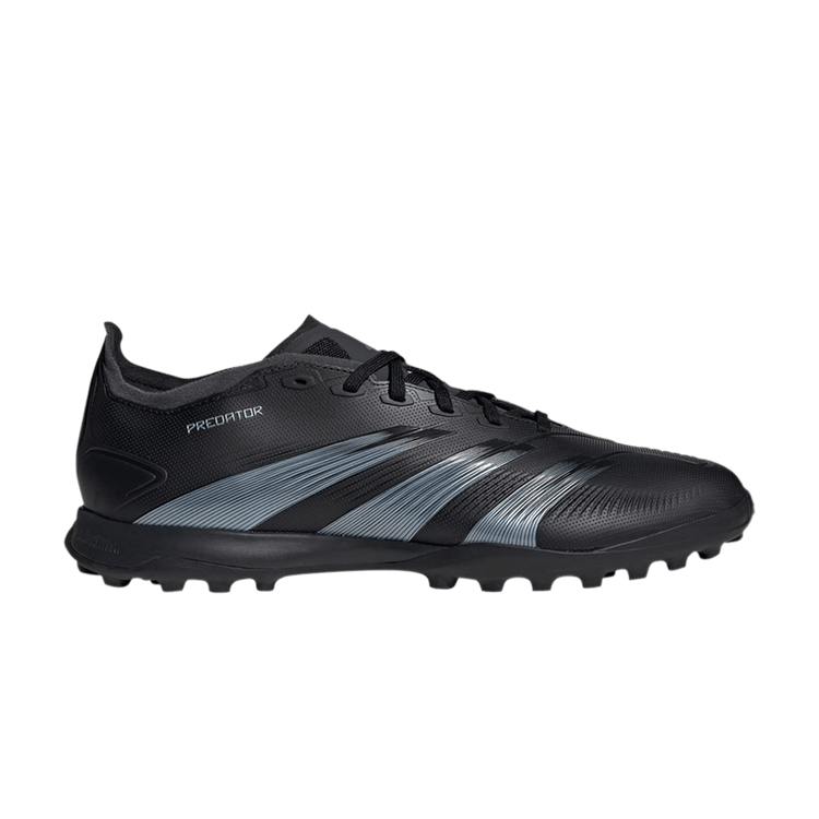 Adidas Predator 24 League Low TF 'Base Black Pack' — Core Black/Carbon/Core Black