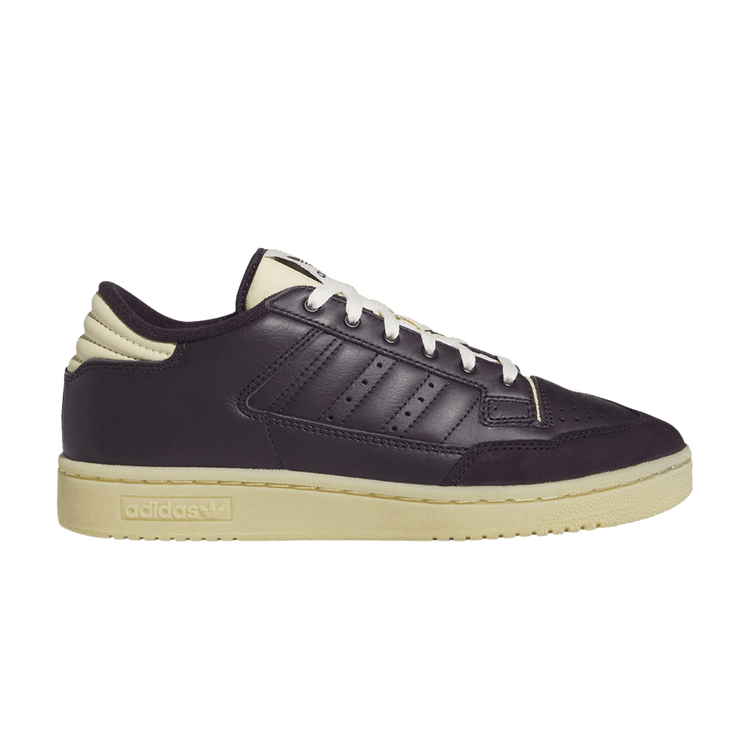 Adidas Centennial 85 Low 'Aurora Black Cream' — Aurora Black/Sandy Beige/Cream White