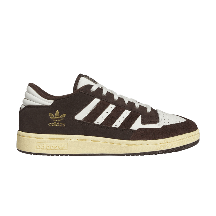 Adidas Centennial 85 Low 'Dark Brown' — Dark Brown/Ivory/Easy Yellow
