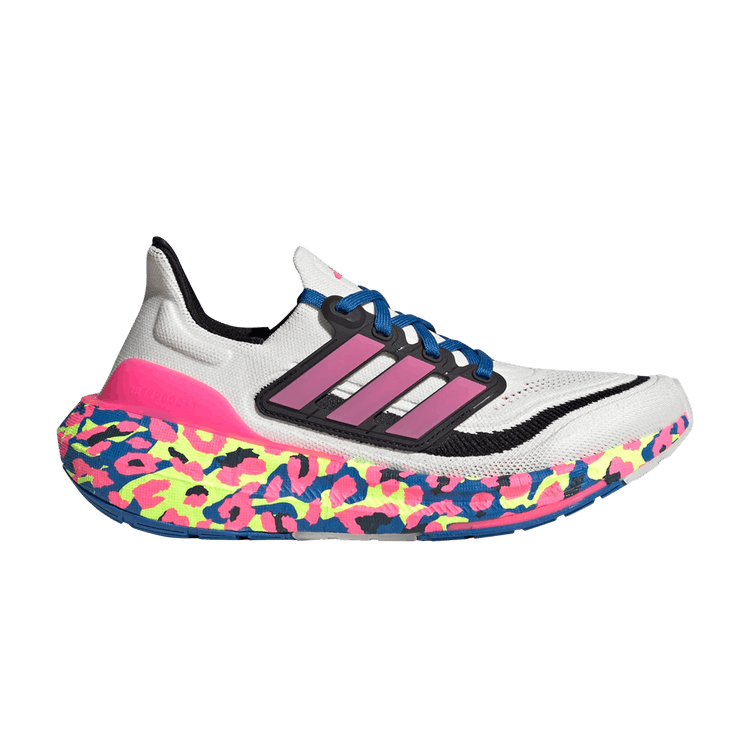 Adidas Wmns UltraBoost Light 'Multi-Color Leopard' — Non Dyed/Lucid Pink/Lucid Lemon