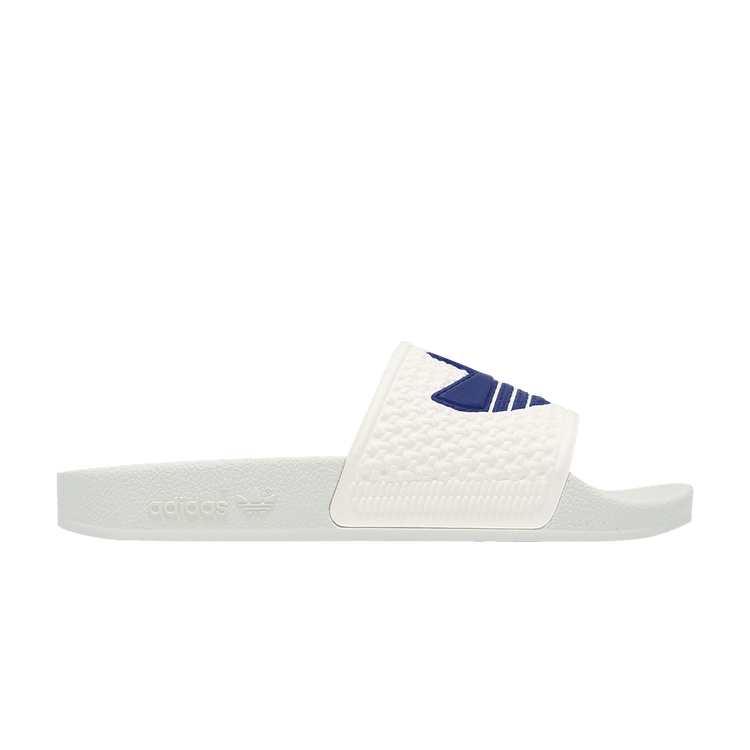Mark Gonzales x adidas Shmoofoil Slide 'White Royal Blue' — Core White/Royal Blue/Core White