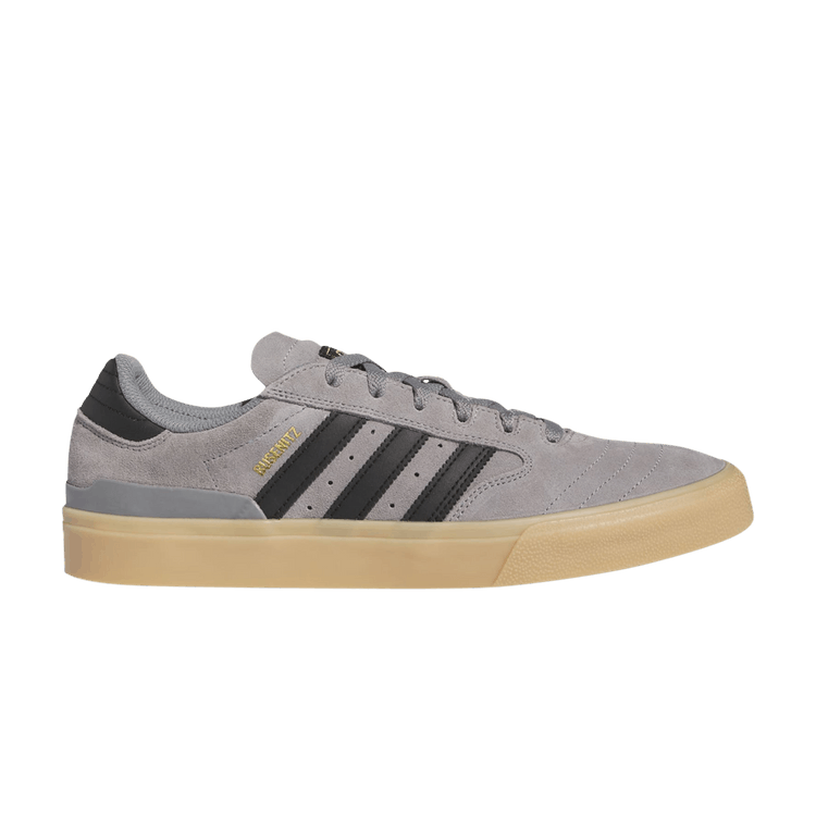 Adidas Busenitz Vulc 2 'Grey Black Gum' — Grey Three/Core Black/Gold Metallic