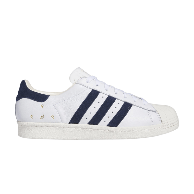 Pop Trading Company x adidas Superstar ADV 'White Collegiate Navy' — Cloud White/Collegiate Navy/Chalk White
