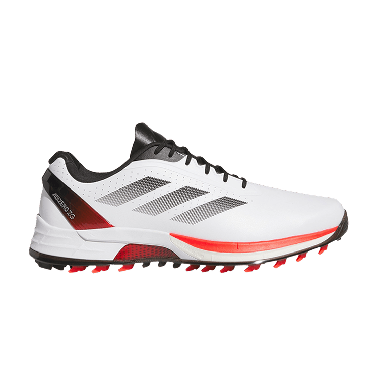 adidas Adizero ZG Spikeless Golf 'White Lucid Red' — Cloud White/Lucid Red/Core Black