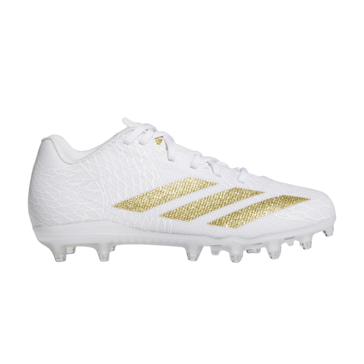 adidas Adizero Electric 2 J 'Hype - White Gold Metallic' — Cloud White/Gold Metallic/Cloud White