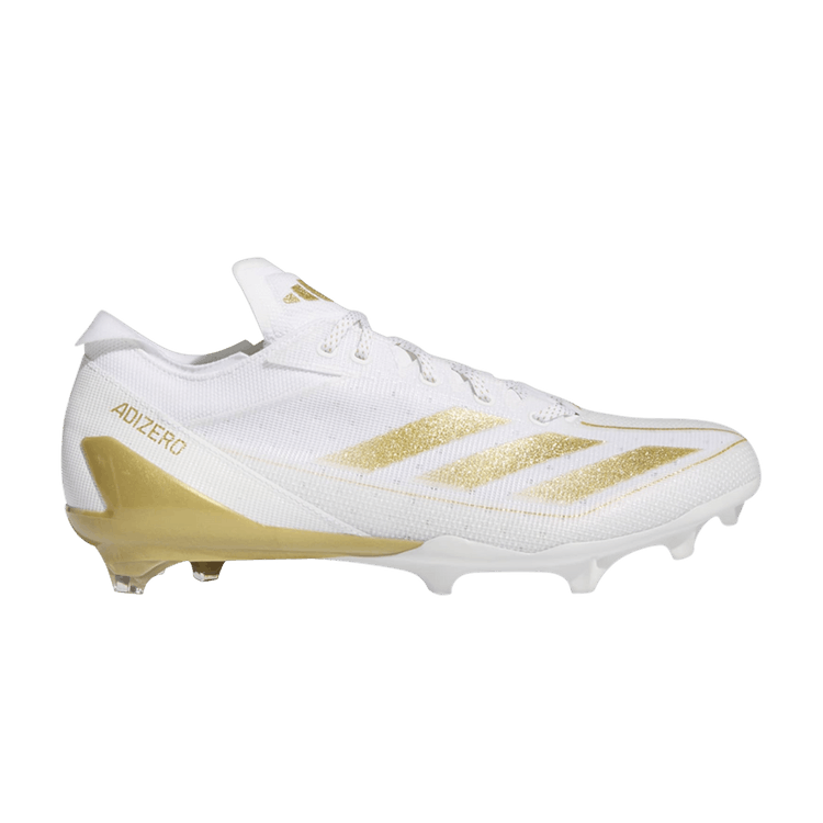 Adidas Adizero Electric 'White Gold Metallic' — Cloud White/Gold Metallic/Cloud White