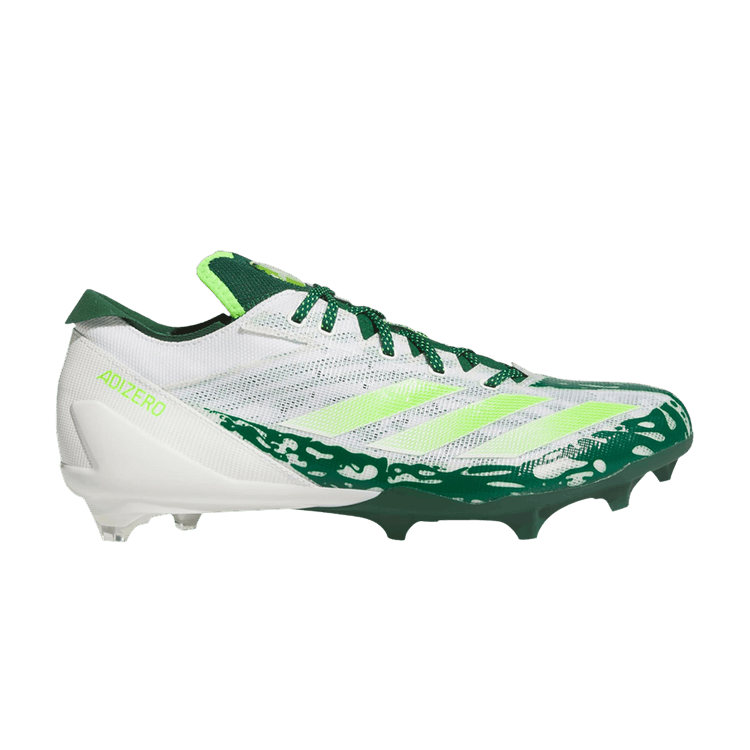 Adidas Adizero Electric Speed 'Juice Pack - Dark Green' — Cloud White/Dark Green/Cloud White