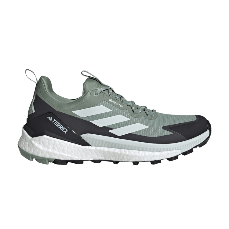 Adidas Terrex Free Hiker 2.0 Low GORE-TEX 'Silver Green Crystal Jade' — Silver Green/Crystal Jade/Carbon