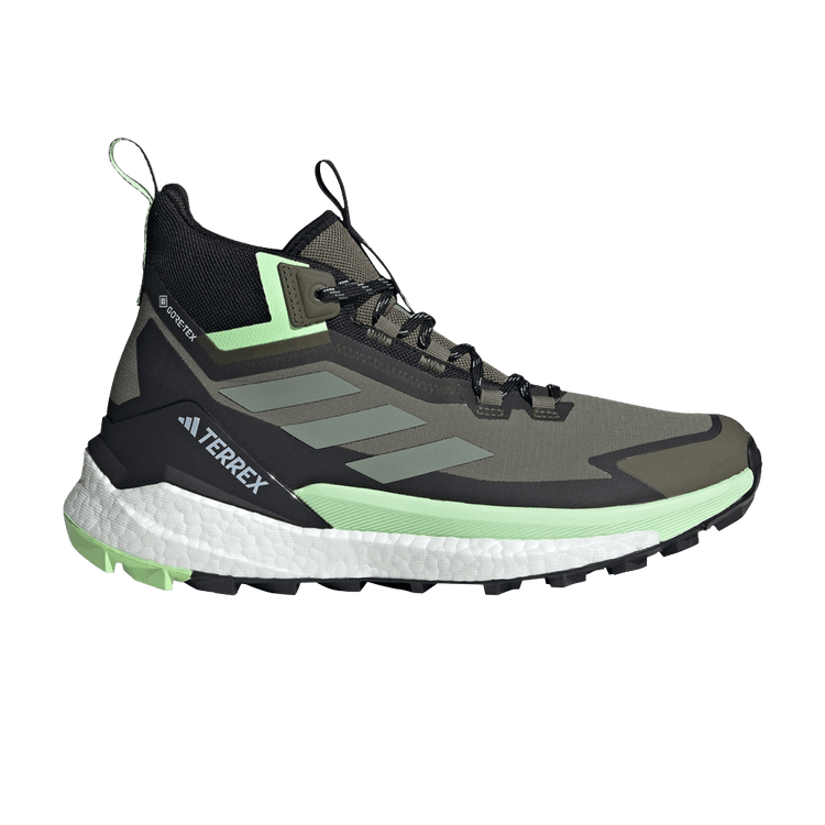 Adidas Terrex Free Hiker GORE-TEX 2.0 'Olive Strata Silver Green' — Olive Strata/Silver Green/Aurora Black