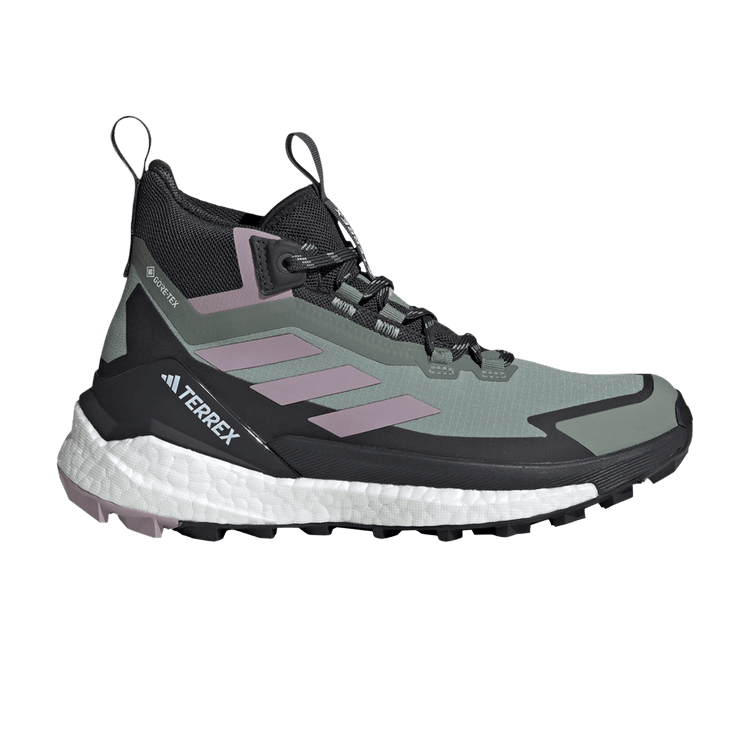 Adidas Wmns Terrex Free Hiker 2 GORE-TEX 'Silver Green Carbon' — Silver Green/Preloved Fig/Carbon