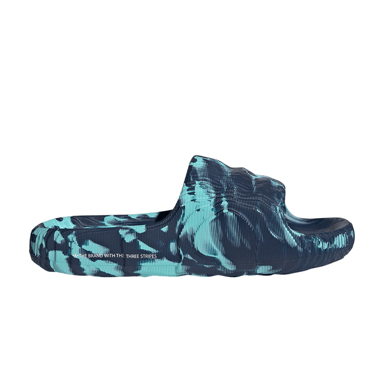 Adidas Wmns Adilette 22 Slide 'Night Indigo Easy Mint' — Night Indigo/Easy Mint/Cloud White