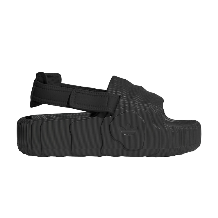 adidas Wmns Adilette 22 XLG Slide 'Triple Black' — Core Black/Core Black/Core Black