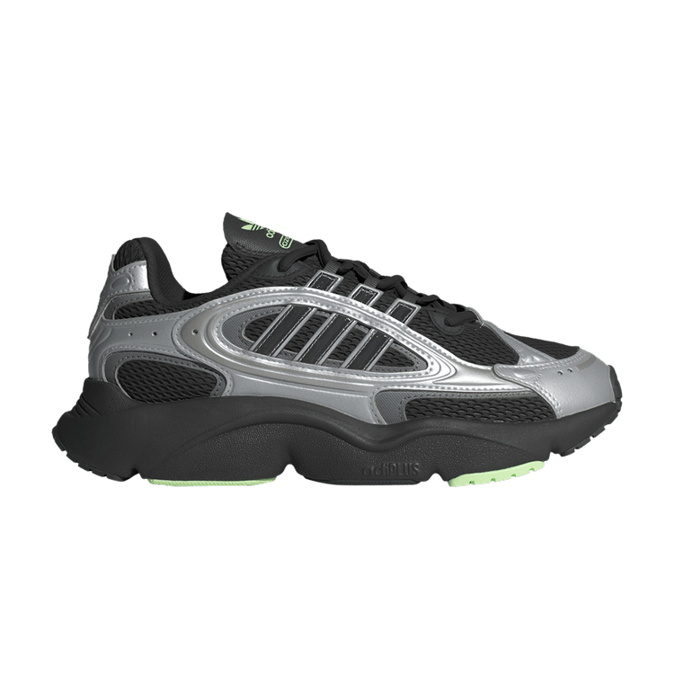 adidas Wmns Ozmillen 'Black Green Spark' — Core Black/Carbon/Green Spark
