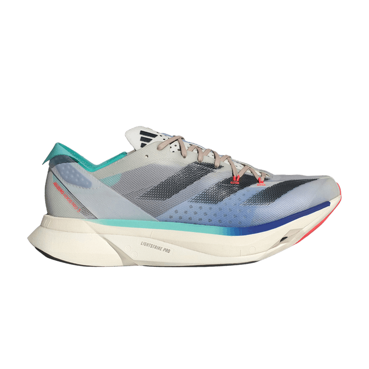 Adidas Wmns Adizero Adios Pro 3 'Aurora Ink Flash Aqua' — Off White/Aurora Ink/Flash Aqua