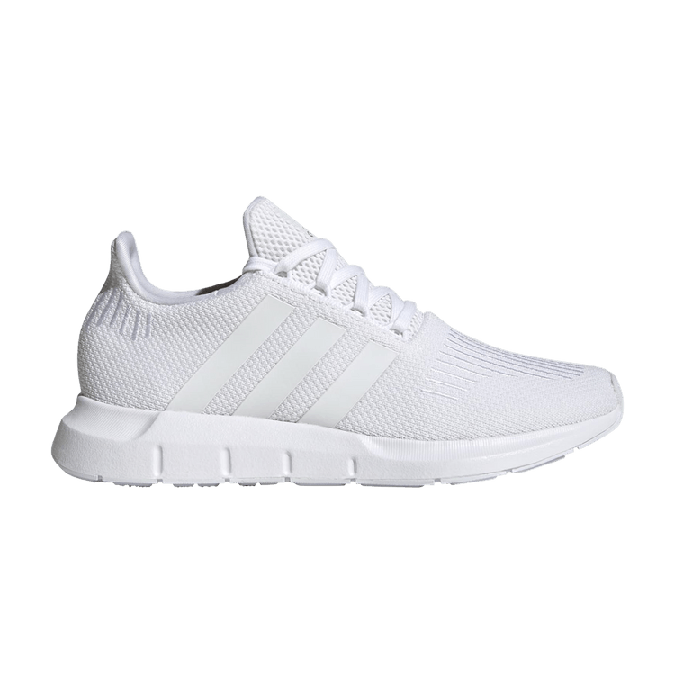 adidas Wmns Swift Run 1.0 'Cloud White' — Cloud White/Cloud White/Gold Metallic