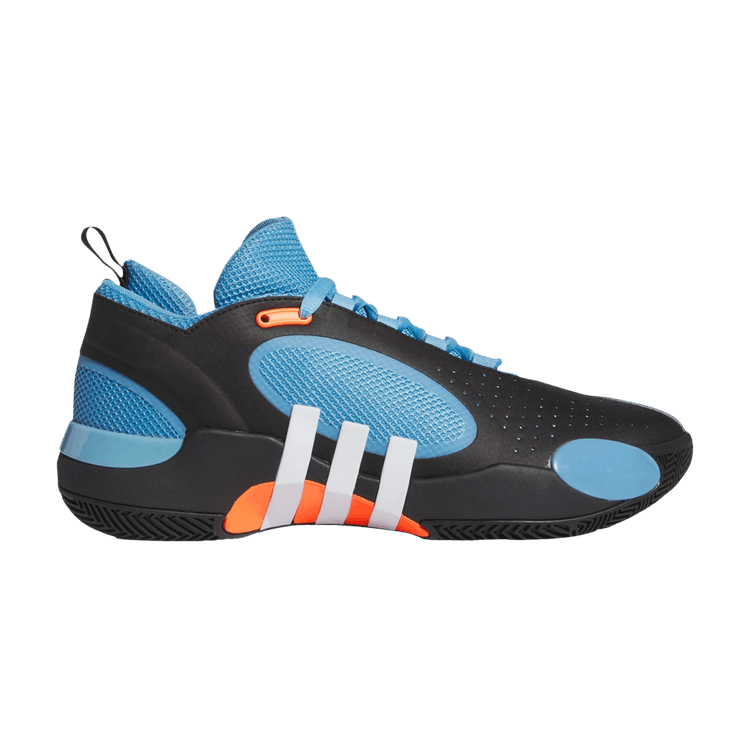 adidas D.O.N. Issue #5 'Black Light Blue' — Core Black/Cloud White/Light Blue