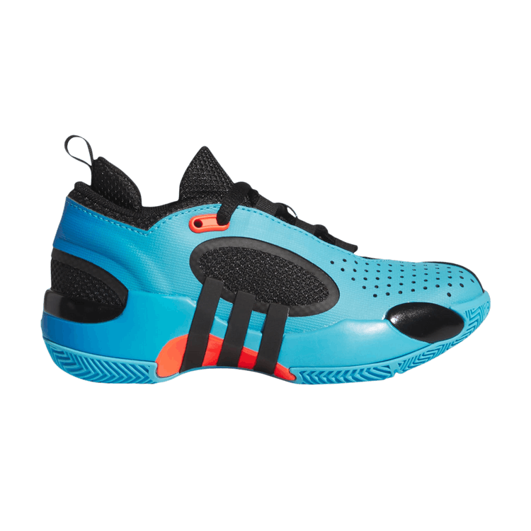Adidas D.O.N. Issue #5 Little Kid 'Bright Cyan' — Bright Cyan/Core Black/Blue Rush