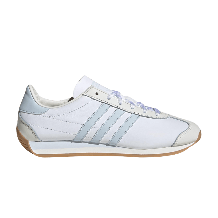 Adidas Wmns Country OG 'White Halo Blue' — Cloud White/Halo Blue/Cloud White