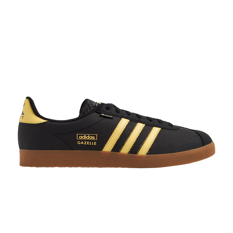 DCDT x adidas Gazelle GORE-TEX 'Black Pyrite' — Core Black/Pyrite