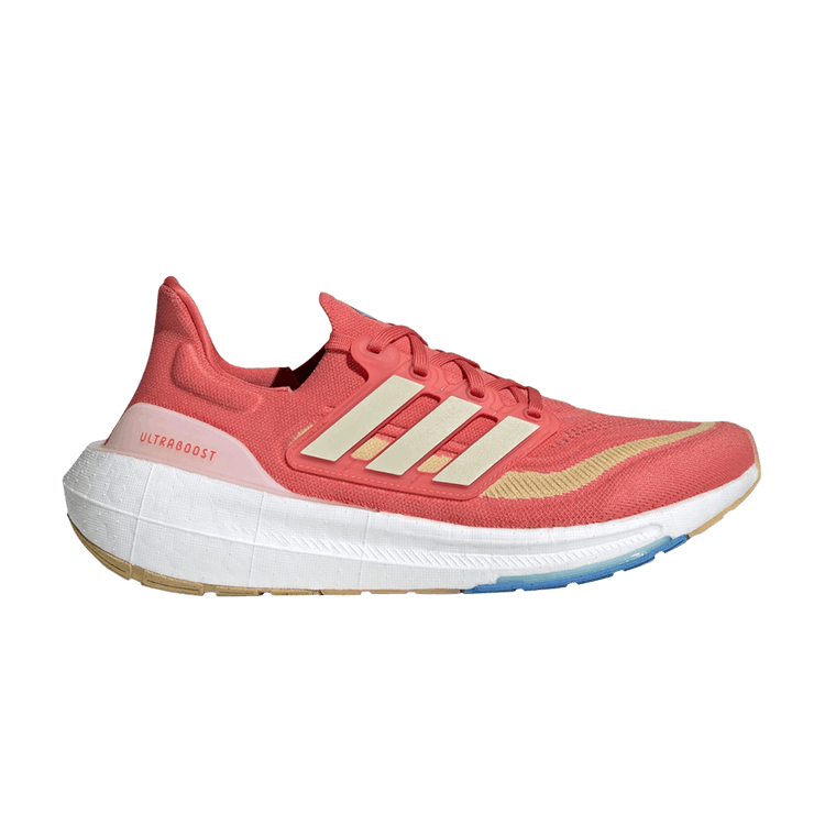 Adidas UltraBoost Light 'Red Blue Mismatch' — Blue Burst/Yellow/Semi Green Spark