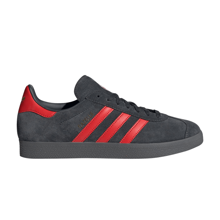 FC Bayern Munich x adidas Gazelle 'Third Kit' — Dark Grey/Red/Grey Four