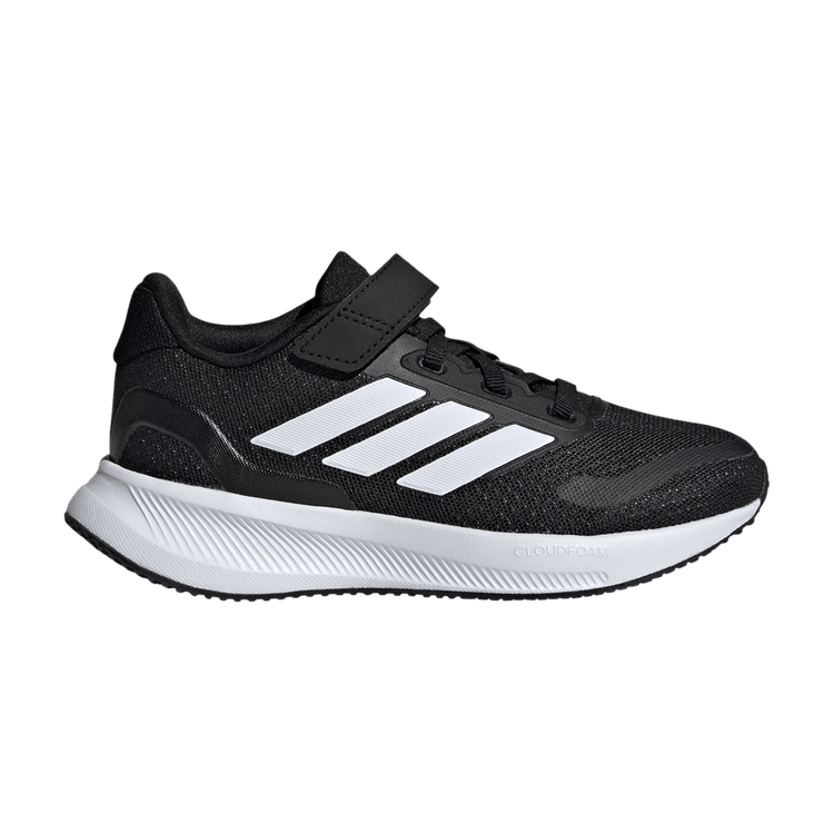 Adidas Runfalcon 5 C 'Black White' — Core Black/Cloud White/Cloud White