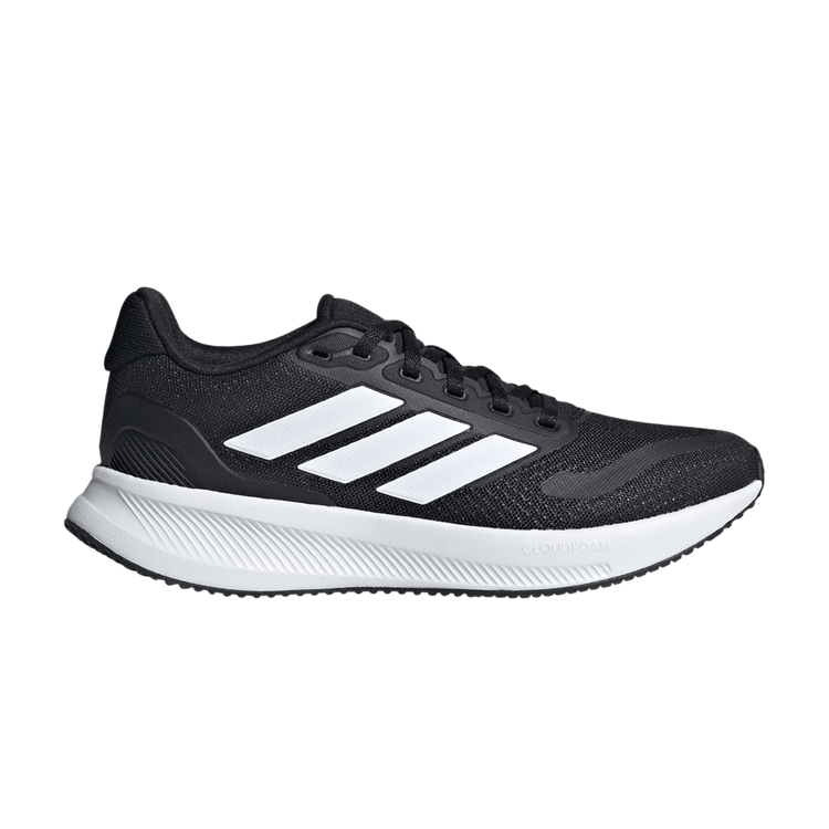 Adidas Runfalcon 5 J 'Black White' — Core Black/Cloud White/Core Black