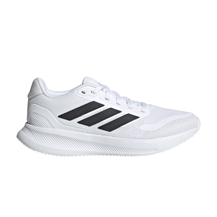 adidas Runfalcon 5 J 'White Black' — Cloud White/Core Black/Core Black