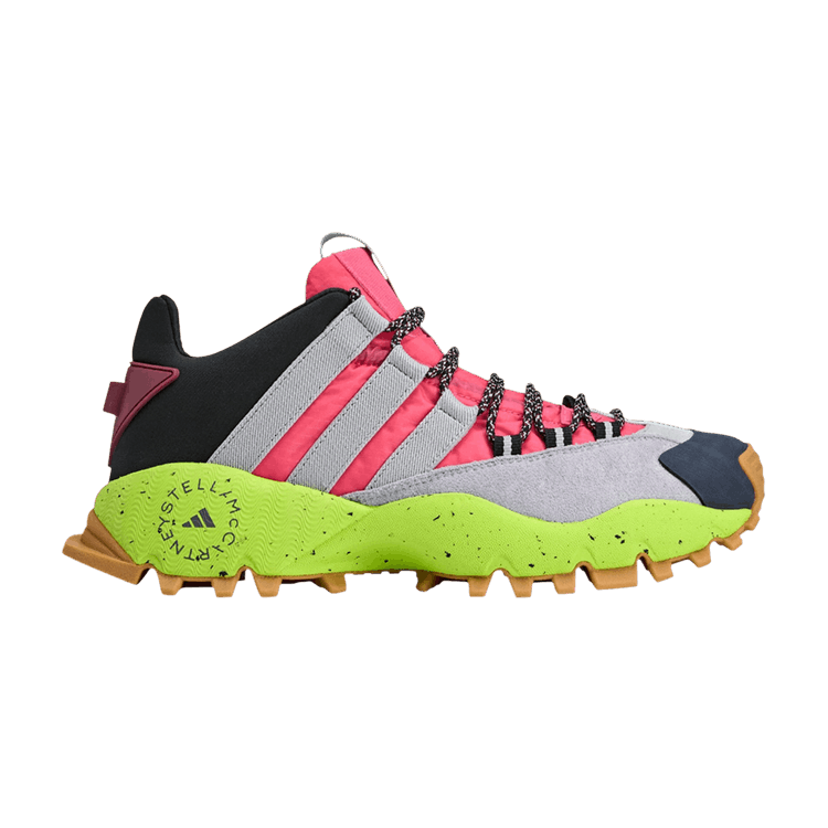 Stella McCartney x adidas Seeulater 'Super Pink Solar Slime' — Super Pink/Clear Onix/Semi Solar Slime