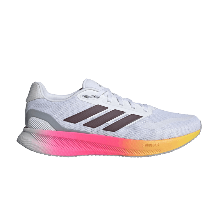 Adidas Runfalcon 5 'White Lucid Pink' — Cloud White/Aurora Metallic/Core Black